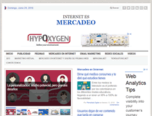 Tablet Screenshot of internetesmercadeo.com